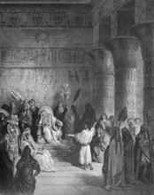 First book of Moses, chapter 41, verse 14, Jospeph was brought out of prison and interprets