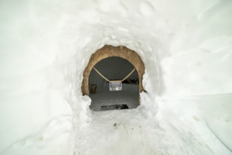 Igloo Suite, Igloo Lodge at Höfatsblick am Nebelhorn Station, near Oberstdorf, Allgäu Alps, Allgäu,