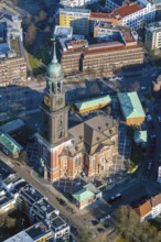 St. Michaelis, aerial view