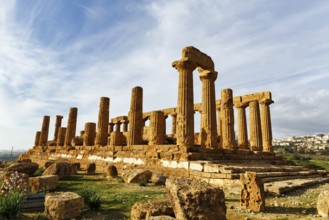 Temple of Heracles, ruins in the Valley of the Temples, restoration, Valley of the Temples,