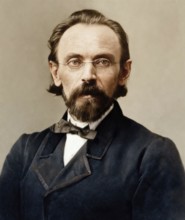 Richard August Carl Emil Erlenmeyer, 1825 – 1909, German chemist, digitally edited