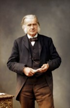 Thomas Henry Huxley, 1825 – 1895, English biologist and anthropologist, specialized in comparative