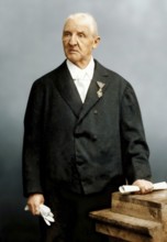 Portrait of Josef Anton Bruckner, 1824 – 1896, Austrian composer, digitally edited