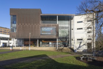 Student Services building, Whiteknights Campus, University of Reading, Reading, Berkshire, England,