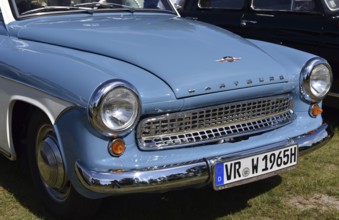DDR Oldtimer Wartburg 311, Wartburg-311, 312, at Oldtimer Exhibition, Prerow, Mecklenburg-Western