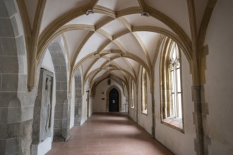 Cloister, Blaubeuren Abbey, Swabian Jura, Baden-Württemberg, Germany