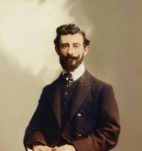 Joseph Maurice Ravel, 1875 – 1937, French composer, pianist and conductor, leading musician in