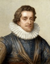 James VI and I, James Charles Stuart, 1566 – 1625, King of England, Scotland and Ireland, digitally