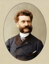 Johann Baptist Strauss II, 1825 – 1899, Austrian composer and violinist, 1879, digitally edited