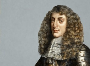 James VI and I, James Charles Stuart, 1566 – 1625, King of England, Scotland and Ireland, digitally