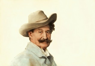 Johann Baptist Strauss II, 1825 – 1899, Austrian composer and violinist, 1879, digitally edited