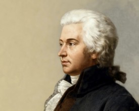 Wolfgang Amadeus Mozart, 1756 – 1791, composer of classical music, First Viennese School, digitally