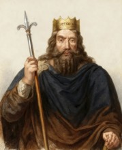 Clovis, Chlodovechus, Chlodwig I, Chlodowech, 466-511, King of the Franks of the Merovingian