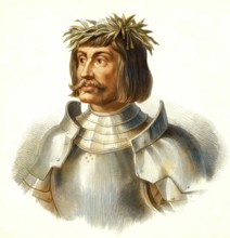 Ulrich von Hutten, 1488 - 1523, a German humanist