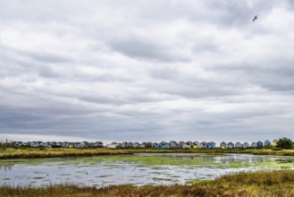 Hengistbury Head, Christchurch Head, English Channel, Dorset, England, United Kingdom