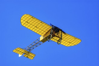 Flight demonstration of a replica Bleriot XI La Manche by Mikael Carlson as part of the 16th