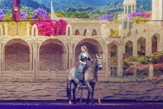 Cavalluna, horse show on Gateway to the Otherworld tour in Berlin's Uber Arena on 17.01.2026