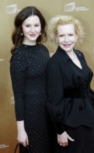 Leonille Wittgenstein and her mother Sunnyi Melles arriving at the European Film Awards at the