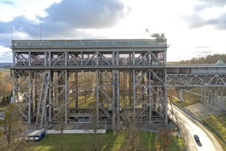 Old boat lift, Niederfinow, Brandenburg, Germany
