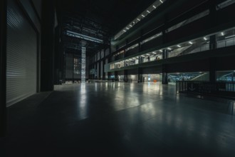 Large modern space with industrial architecture, Tate Modern of Art, Lodon, United Kingdom