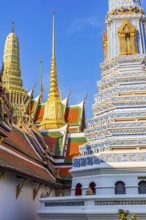 The Grand Royal Palace, Wat Phra Kaeo Buddhist Temple, the Royal Pantheon, Prasad Phra Thepbidon,