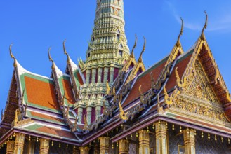 The Grand Royal Palace, Wat Phra Kaeo Buddhist Temple, the Royal Pantheon, Prasad Phra Thepbidon,