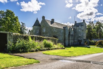 Ferniehirst Castle, Oxnam, Jedburgh, Scottish Borders, Roxburghshire, Scotland, UK