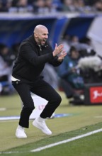 Coach coach Christian Ilzer TSG 1899 Hoffenheim on the sidelines Gesture PreZero Arena, Sinsheim,