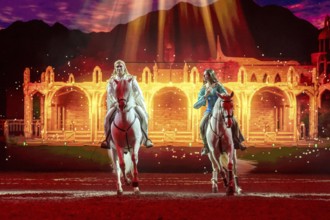Cavalluna, horse show on Gateway to the Otherworld tour in Berlin's Uber Arena on 17.01.2026