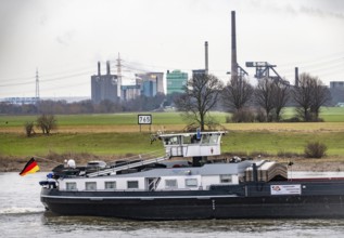 Hüttenwerke Krupp-Mannesmann, HKM in Duisburg-Hüttenheim, 2 blast furnaces, gas power plant cooling