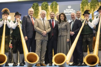 Joachim Rukwied (President of the German Farmers' Association), Alios Rainer (Federal Minister for
