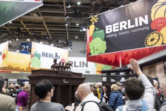 Berlin's stand at the Green Week at the exhibition center in Berlin on 16.01.2026. The Agricultural