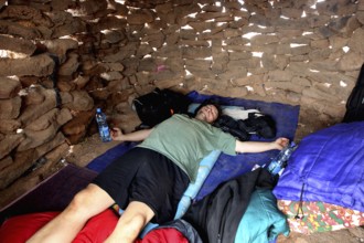 Simple place to sleep in a hut in Erta Ale Camp, Erta Ale, null, Ethiopia