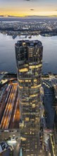 35 Hudson Yards Condominium complex, Edge, New York, USA
