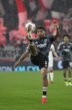 Aurele Amenda Eintracht Frankfurt SGE (05) Action on the ball MHPArena, MHP Arena Stuttgart,
