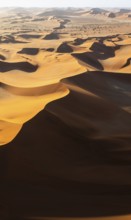 Aerial view, Dramatic sand dunes in the Namib Desert, Namib Naukluft Park, Namibia