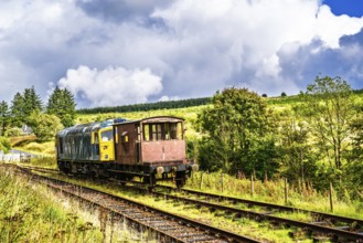 Whitrope Station, Waverley Line, Waverley Route, Whitrope Tunnel, Scottish Borders, Scotland, UK