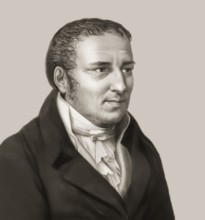 Johann Peter Hebel, 1760 - 1826, German poet, Protestant theologian and educator, Alemannic dialect