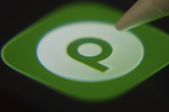 Dhaka, Bangladesh- 06 Dec 2025: Close-up of the Publix app on a screen with a stylus pointing at it