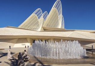 Zayed National Museum in Abu Dhabi, memorial to the late Zayed bin Sultan Al Nahyan, the museum is