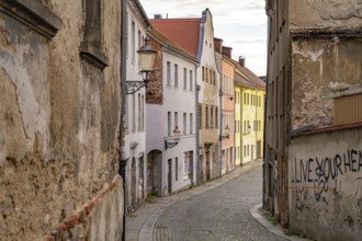 The old town of Zittau, Upper Lusatia, Saxony, Germany