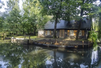 Open-air museum beim Spreewalddorf Lehde, Lübbenau/Spreewald, Brandenburg, Germany