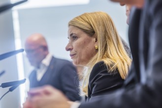 Evelyn Palla, CEO of DB. portrait. Special meeting of the Stuttgart Steering Committee 21