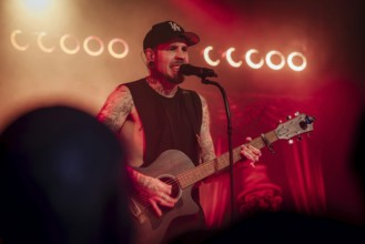 Singer Matthias Engst from Engst live on 10-year anniversary tour tour at Berlin's Astra Kulturhaus