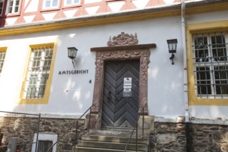 Local Court, Welf Castle of Herzberg, Herzberg am Harz, district of Göttingen, Lower Saxony,