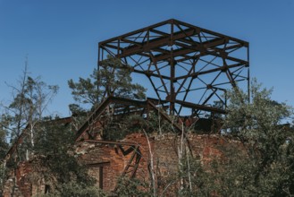 Ruins of the Women's Sanatorium, Lost Place, Heilstätten Beelitz, Brandenburg