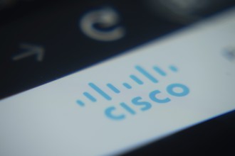 Dhaka, Bangladesh- 02 Dec 2025: A Close-up of a laptop screen is displaying the CISCO web interface