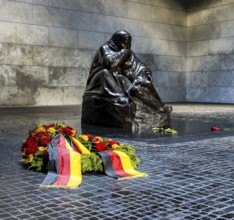Wreath laying, Neue Wache, Central Memorial of the Federal Republic of Germany for the Victims of