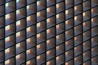 Rusty grid, background picture, North Rhine-Westphalia, Germany