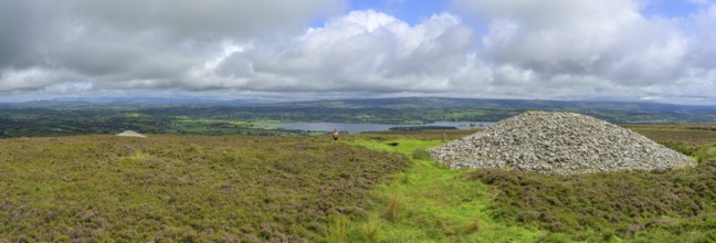 Megalith graves of, Carrowkeel, Templevanny, County Sligo, Ireland